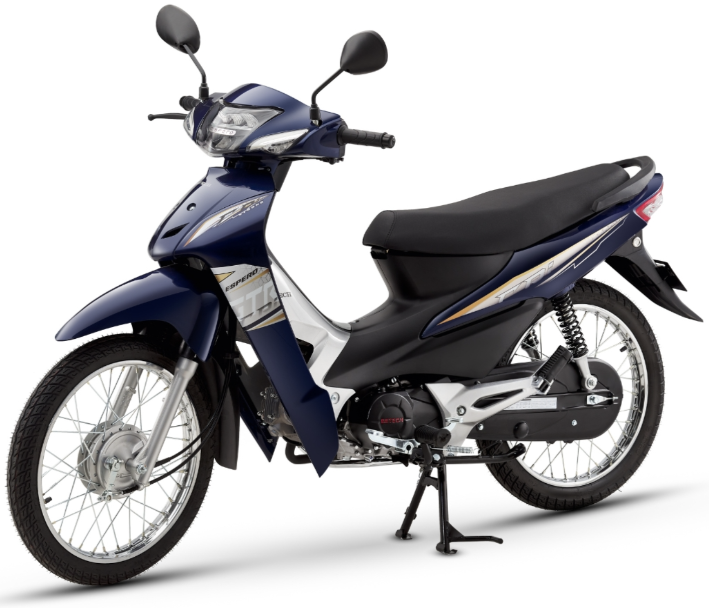 Xe máy 50cc Detech Wave 50 (Xanh Tím)